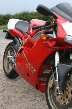Ducati 916 side shot